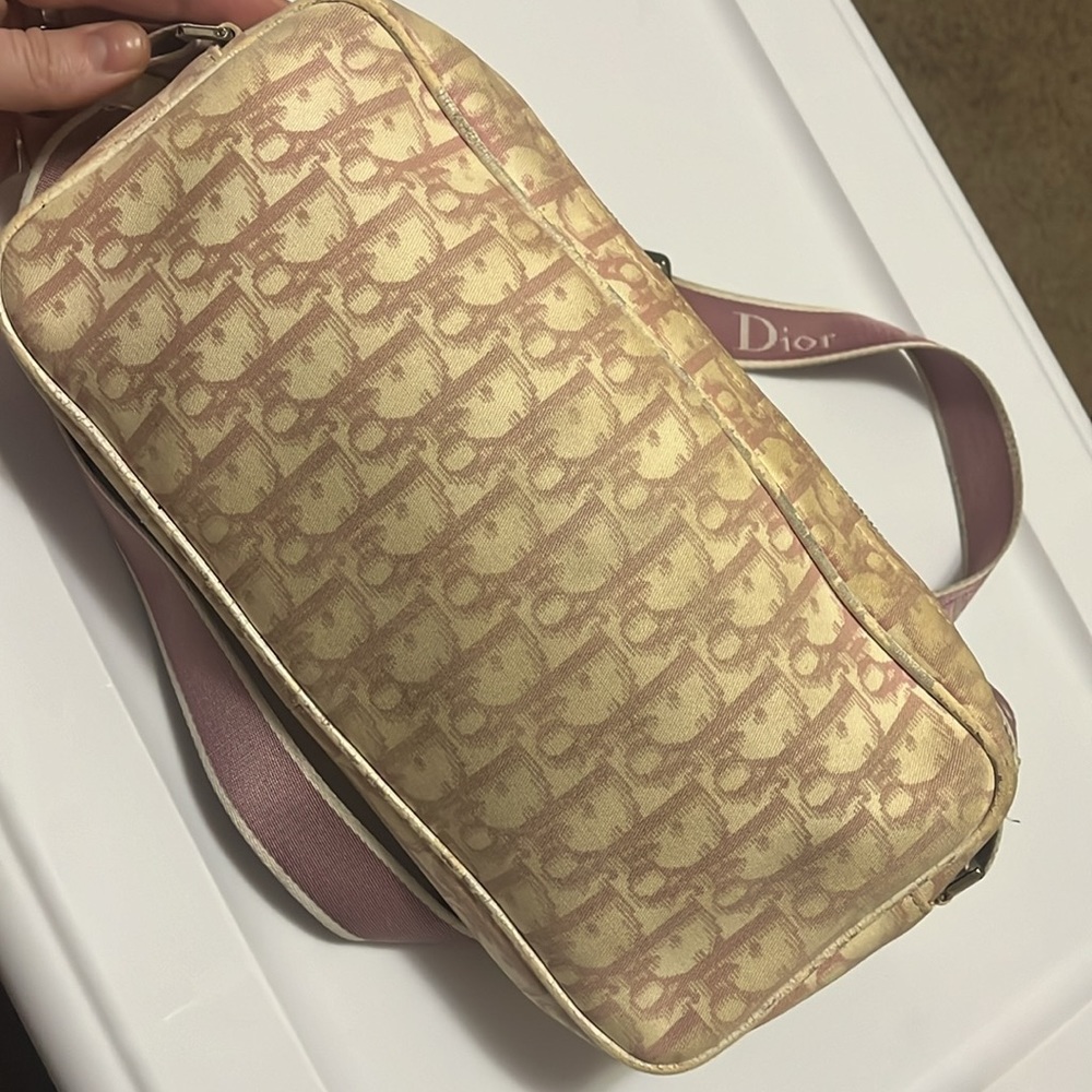 Pink Christian Dior Vintage Camera Bag - Picture 2 of 11